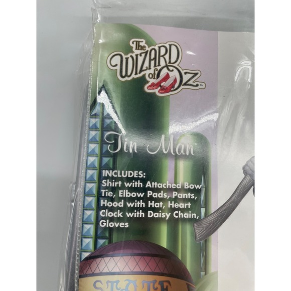 NWT Spirit Halloween The Wizard of Oz Tin Man Costume Adult Large Silver - Picture 6 of 10